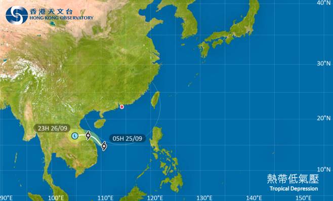 颱風熱帶低氣壓2023｜最新動態、颱風路徑及風力預測