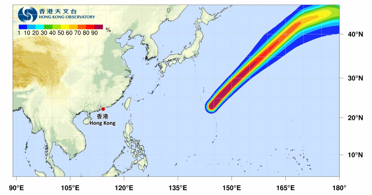 颱風布拉萬2023｜最新動態、颱風路徑及風力預測