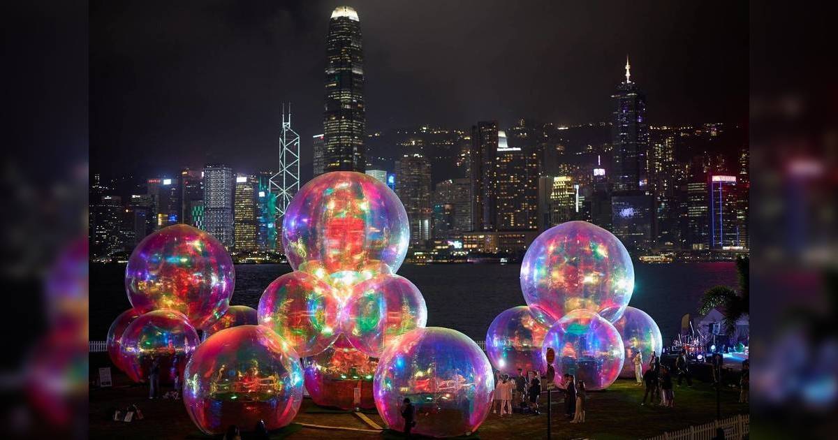 西九泡泡｜9米巨型裝置西九文化區展出 《抱泡瞬間》開放時間