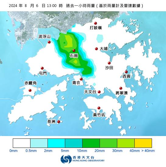 天文台最新暴雨警告｜黃雨警告現正生效！