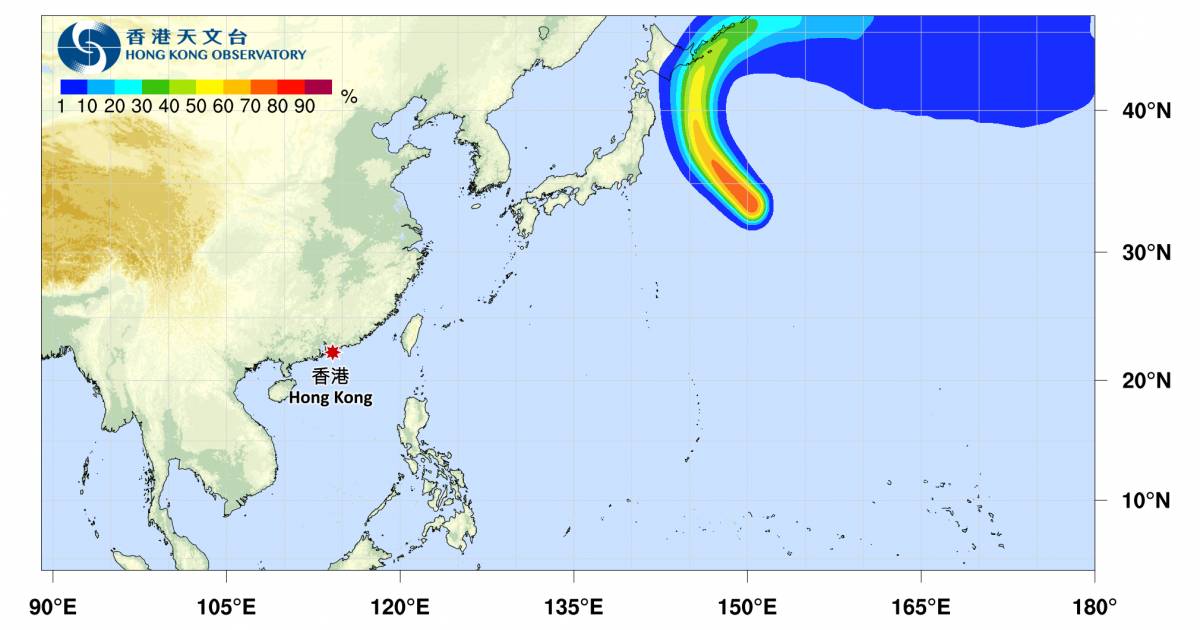 颱風山神2024｜最新動態、颱風路徑及風力預測