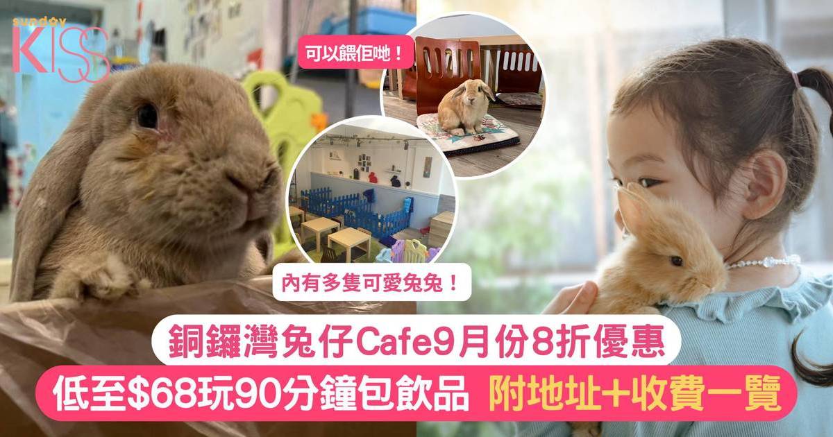 香港親子好去處 | 銅鑼灣兔仔Cafe9月份8折優惠 附地址+收費一覽