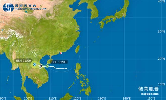 颱風熱帶風暴2024｜最新動態、颱風路徑及風力預測