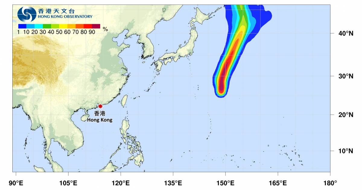 颱風百里嘉2024｜最新動態、颱風路徑及風力預測