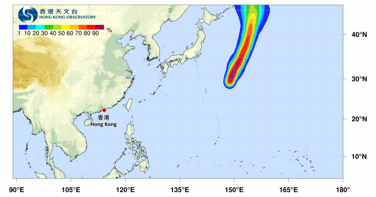 颱風百里嘉 颱風消息