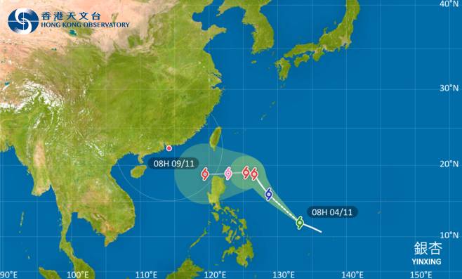 外遊注意！颱風銀杏影響呂宋 最新路徑圖/航班資訊/旅遊保險一文睇