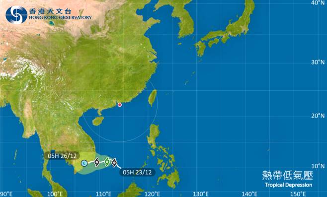 颱風熱帶低氣壓2024｜最新動態颱風路徑及風力預測