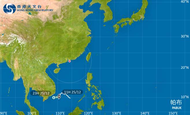 外遊注意！颱風帕布影響越南 最新路徑圖/航班資訊/旅遊保險一文睇