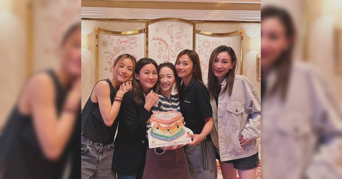 鄧麗欣分享Cookies姊妹團聚 Elaine何綺玲慶祝40歲生日 凍齡美貌再升級！