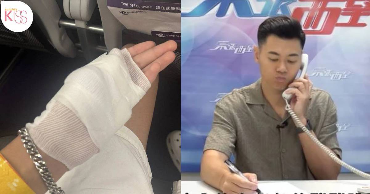 港男大呻搭飛機遭小孩撞倒被滾水燙傷 家長不忿報《東張》爆真相及發律師信