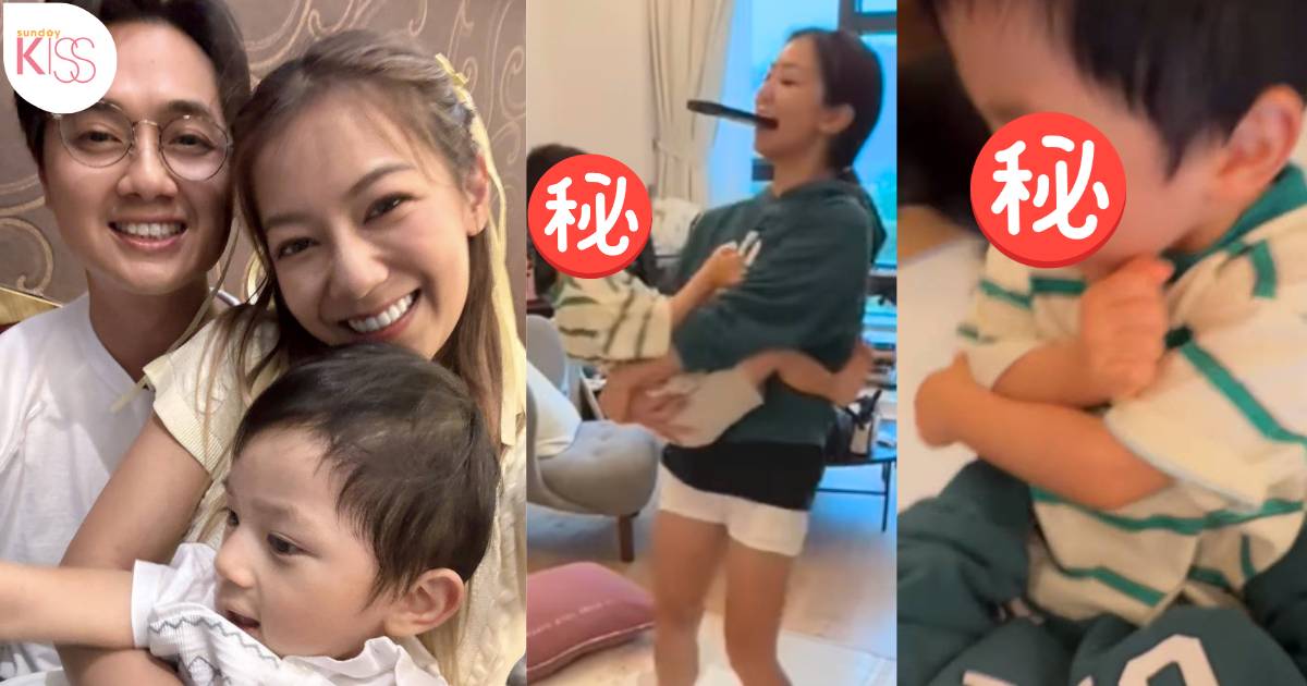 何雁詩抱3歲患天使綜合症兒子玩自轉被轟「冇腦」親自回答點解要咁做