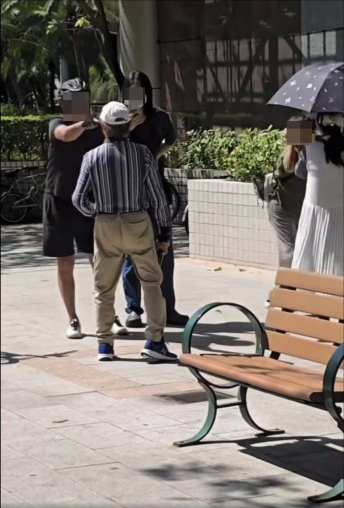 何伯 何太 何伯多次用粗口與街坊大聲對罵。(圖片來源:影片截圖)