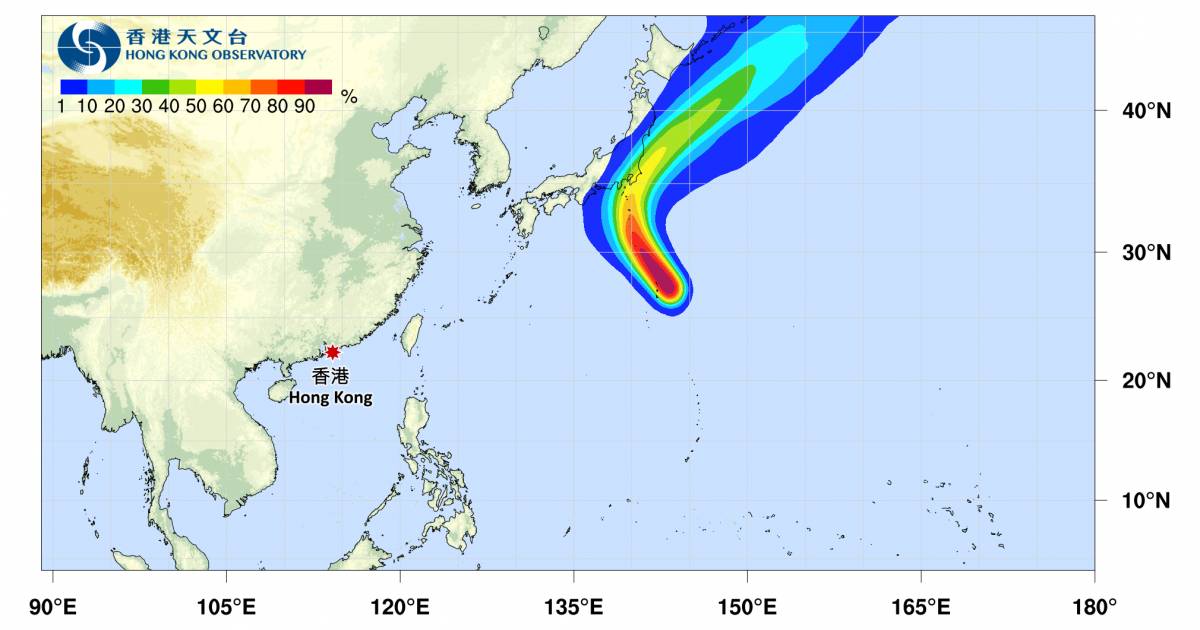 颱風聖帕2025｜最新動態颱風路徑及風力預測