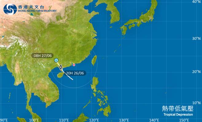 颱風熱帶低氣壓2025｜最新動態颱風路徑及風力預測