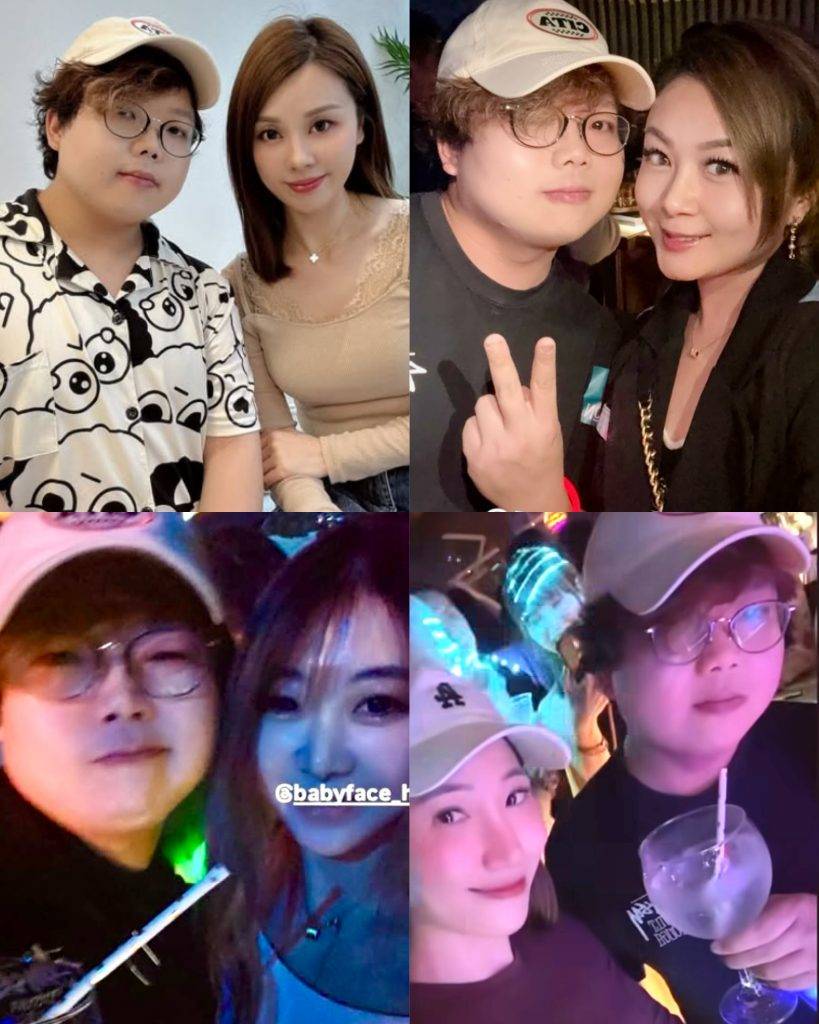 babyface哥 是誰 真名 年齡 KOL Babyface與不少女伴合照。(圖片來源:BabyfaceIG)