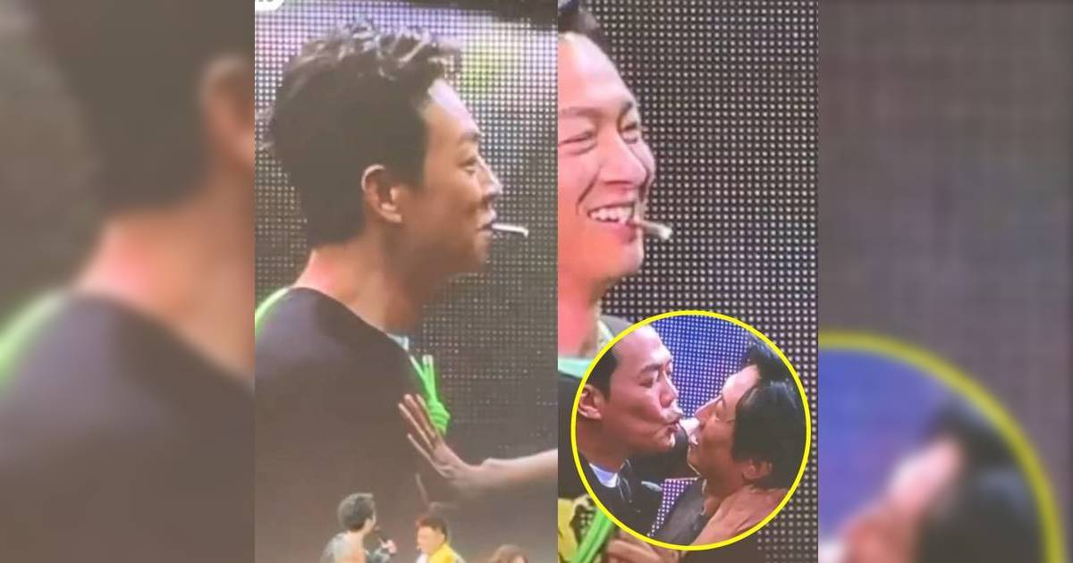 梁競徽玩遊戲被批冇分寸 口水含百力滋逼全場藝人硬食惹網民鬧爆