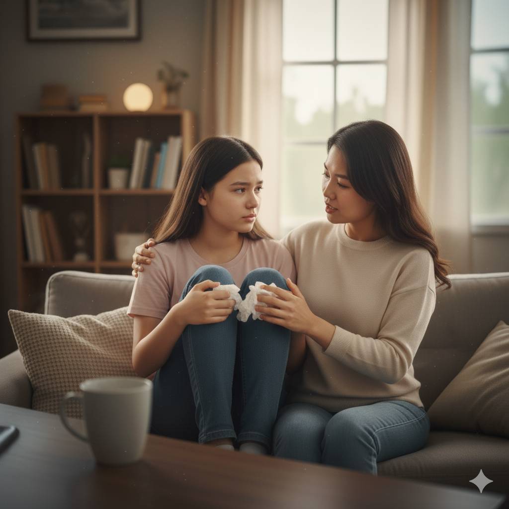 青春期 (圖片來源:AI生成圖片,示意圖)