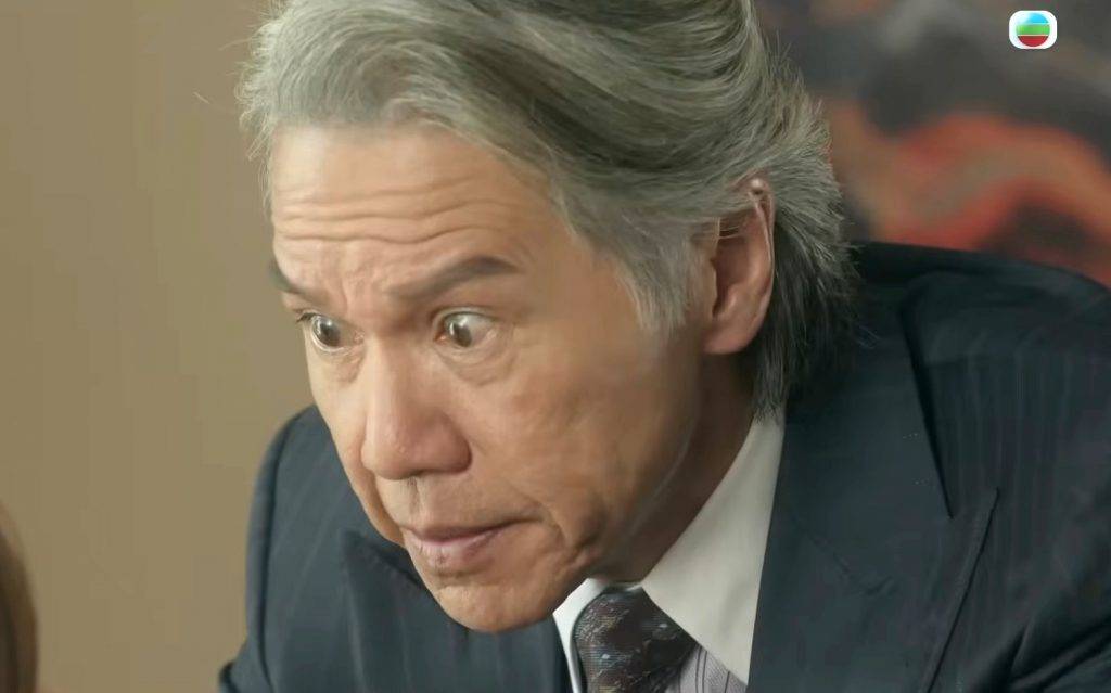執法者們 林嘉華 在最新一集向劉佩玥惡言相向,悉穿對方是臥底,目露兇光!(圖片來源:TVB)