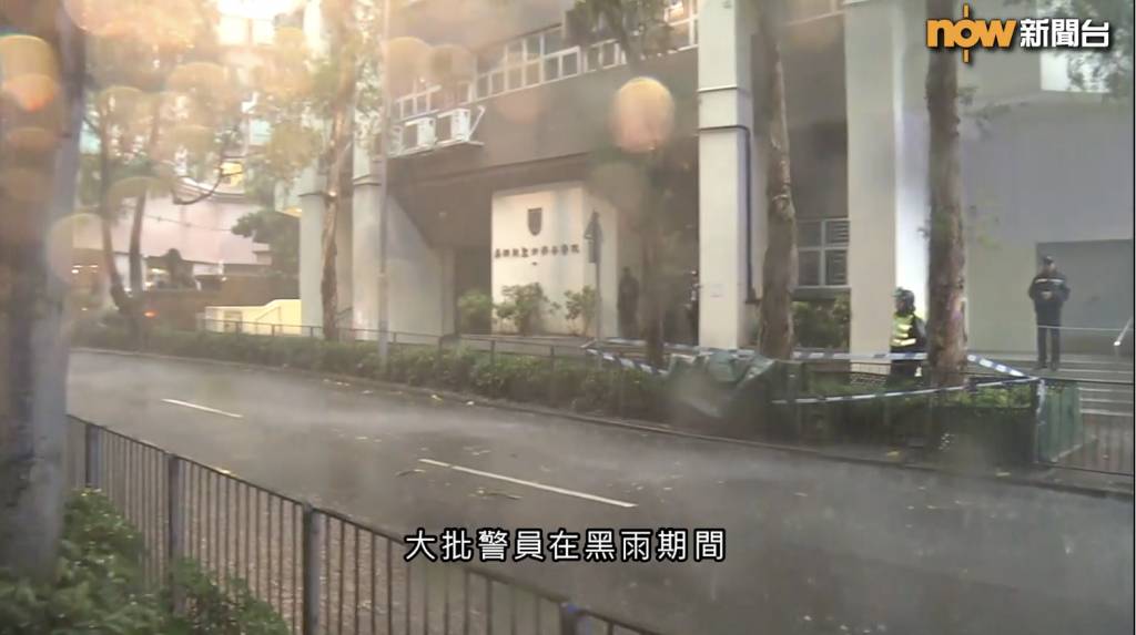 無頭屍體 灣仔 灣仔學校附近對開驚現無頭屍。(圖片來源:截圖@now新聞台)