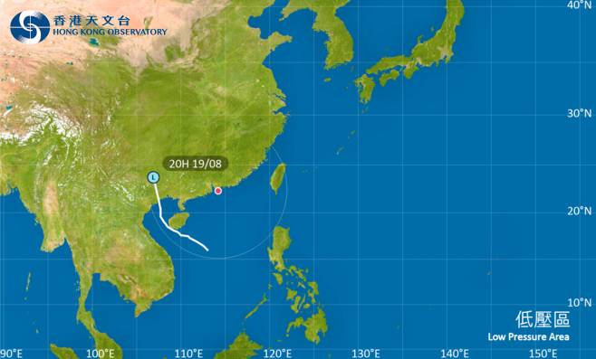 颱風低壓區2025｜最新動態颱風路徑及風力預測