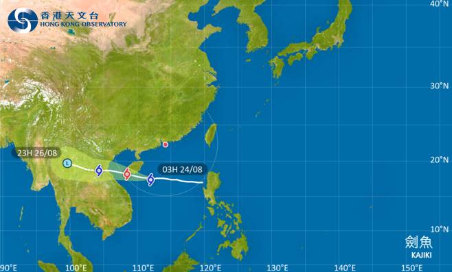 外遊注意！颱風劍魚影響海南島 最新路徑圖/航班資訊/旅遊保險一文睇