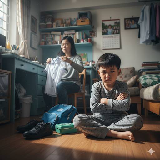 開學前扭計 | (圖片來源:AI生成圖片(示意圖))