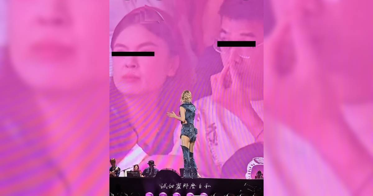 演唱會Kiss Cam又出事？!  薛凱琪直擊男粉絲當眾「不雅行為」笑到彎腰