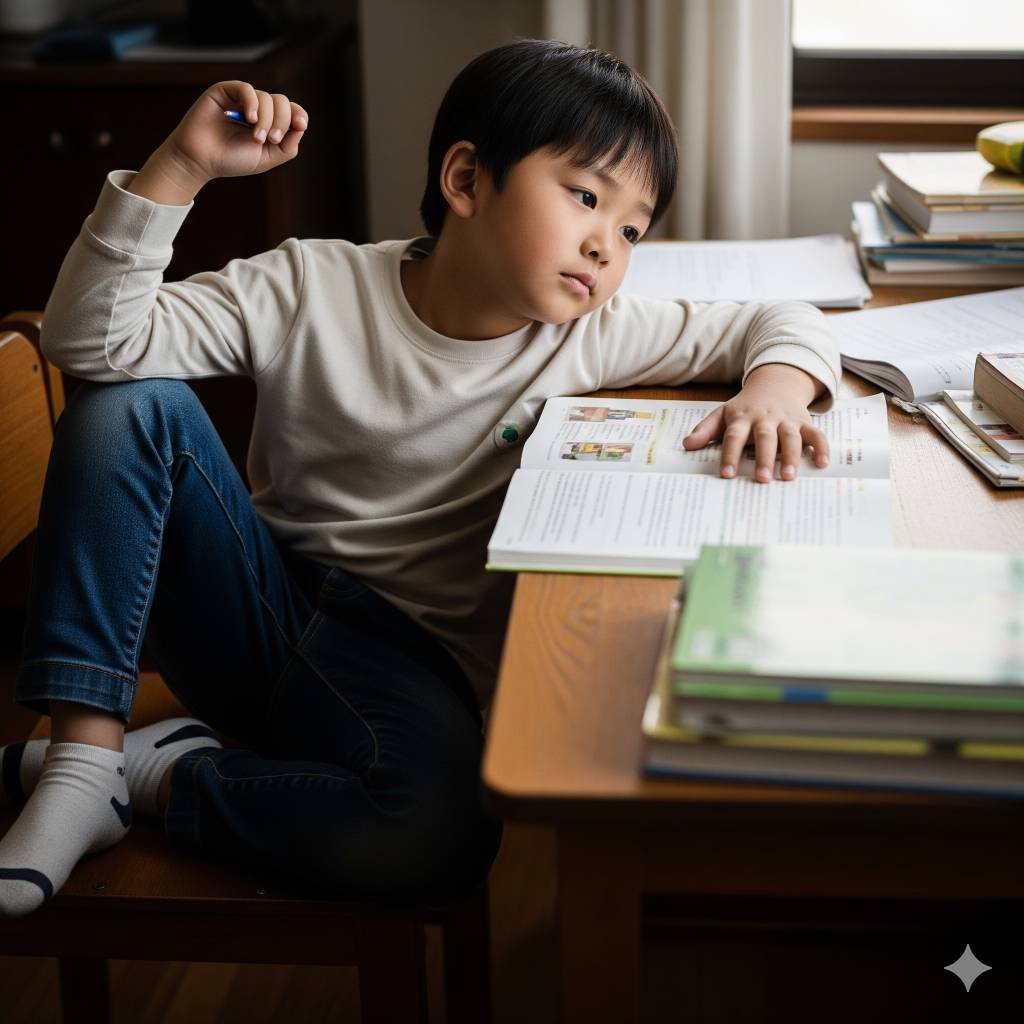 ADHD測試 (圖片來源:示意圖,AI生成圖片)