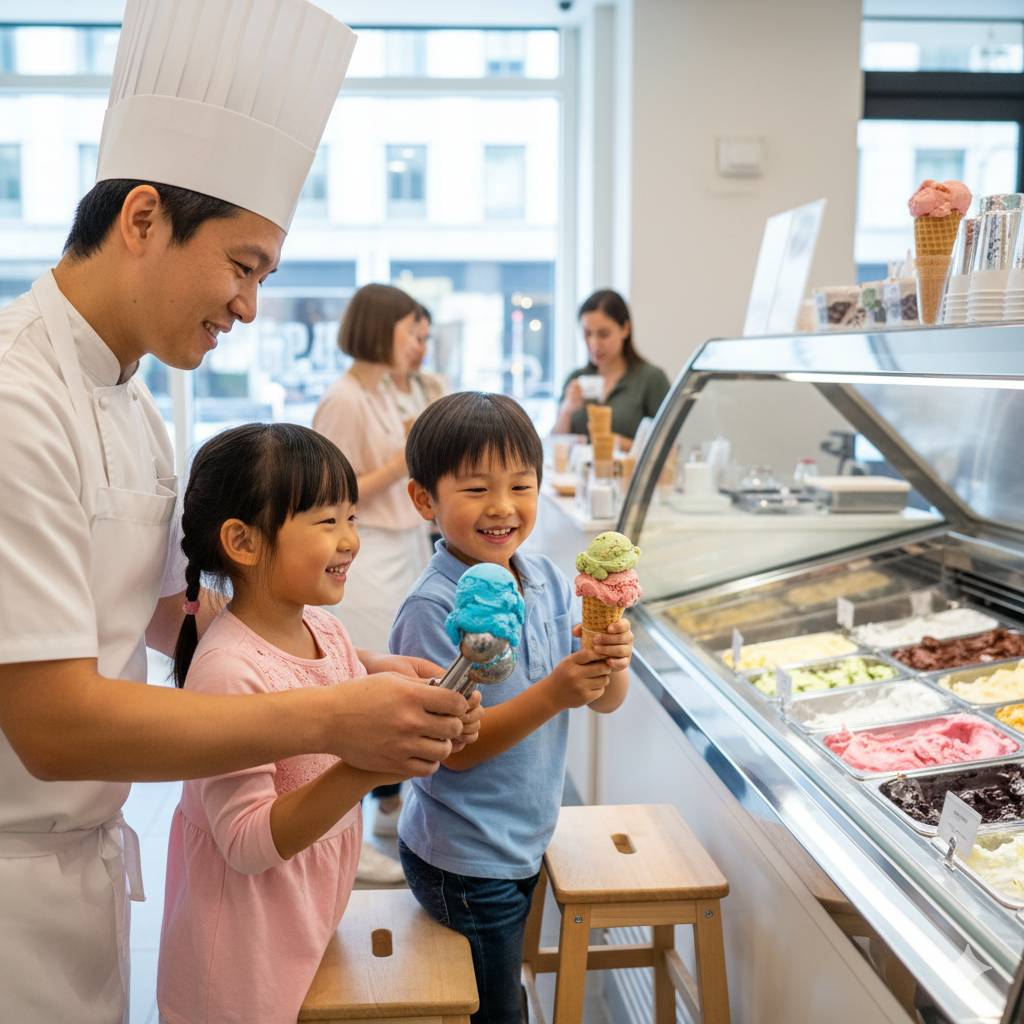 Gelato市集 (圖片來源:示意圖,AI生成圖片)