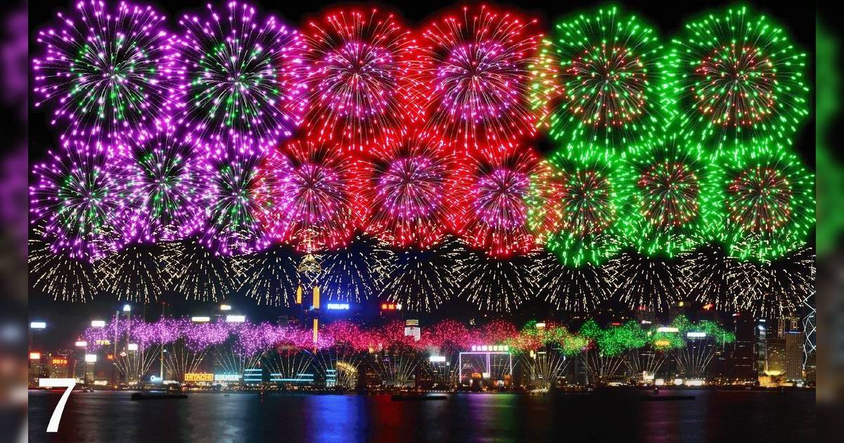 十一國慶煙花匯演