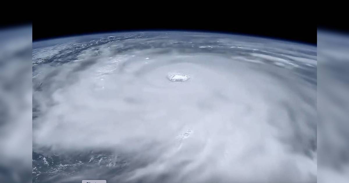 颱風樺加沙｜日本太空人直擊超巨型風眼  網民感嘆人類渺小