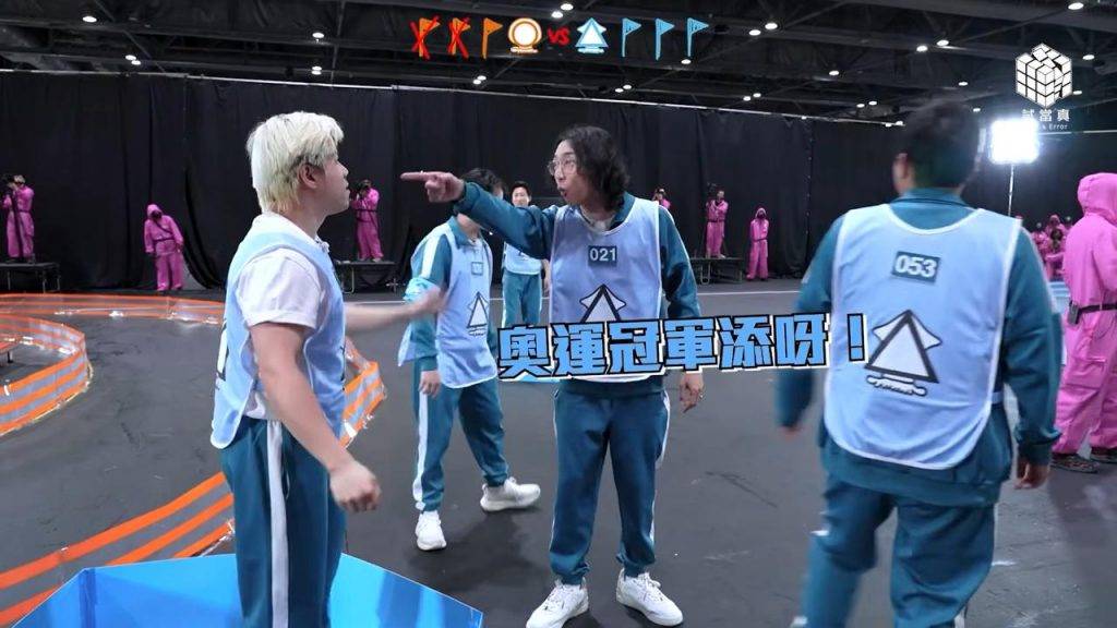 陸永 綜藝鬼才 陸永不斷向隊友給予信心。(圖片來源:試當真)