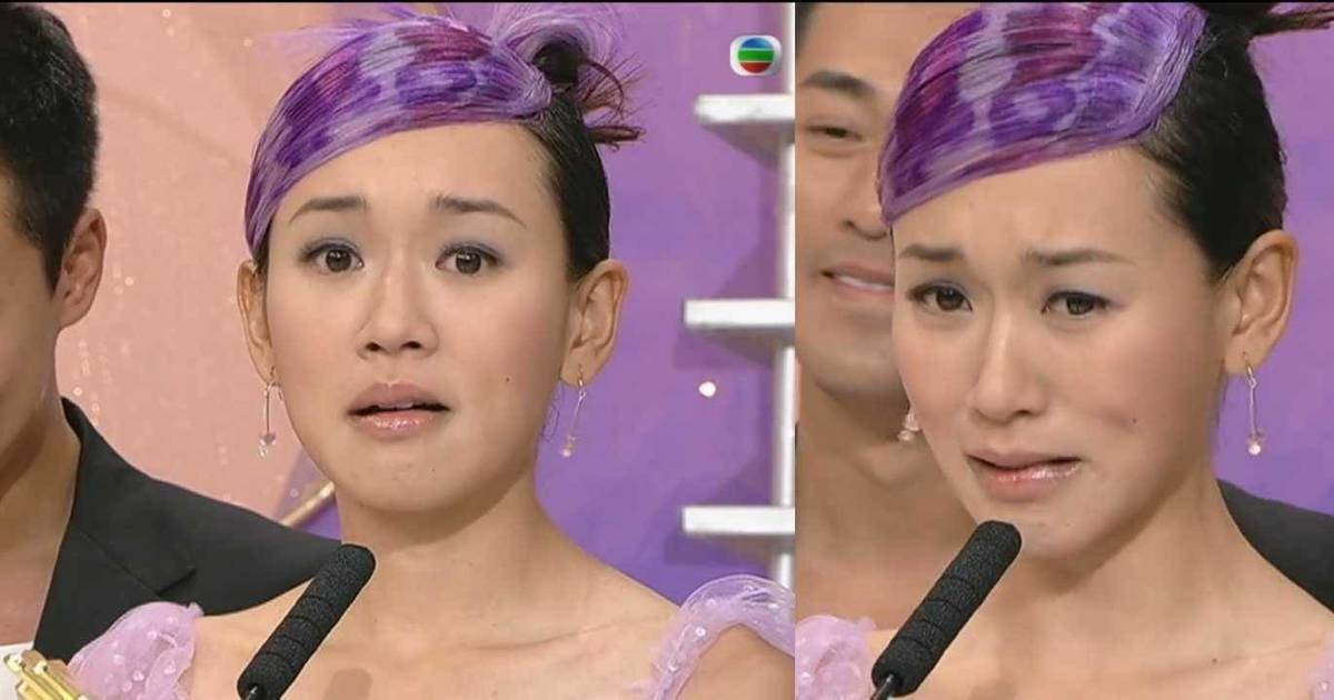 網民考古楊思琦奪女飛躍獎淚灑舞台！得獎感言「句句有骨」疑暗寸TVB高層