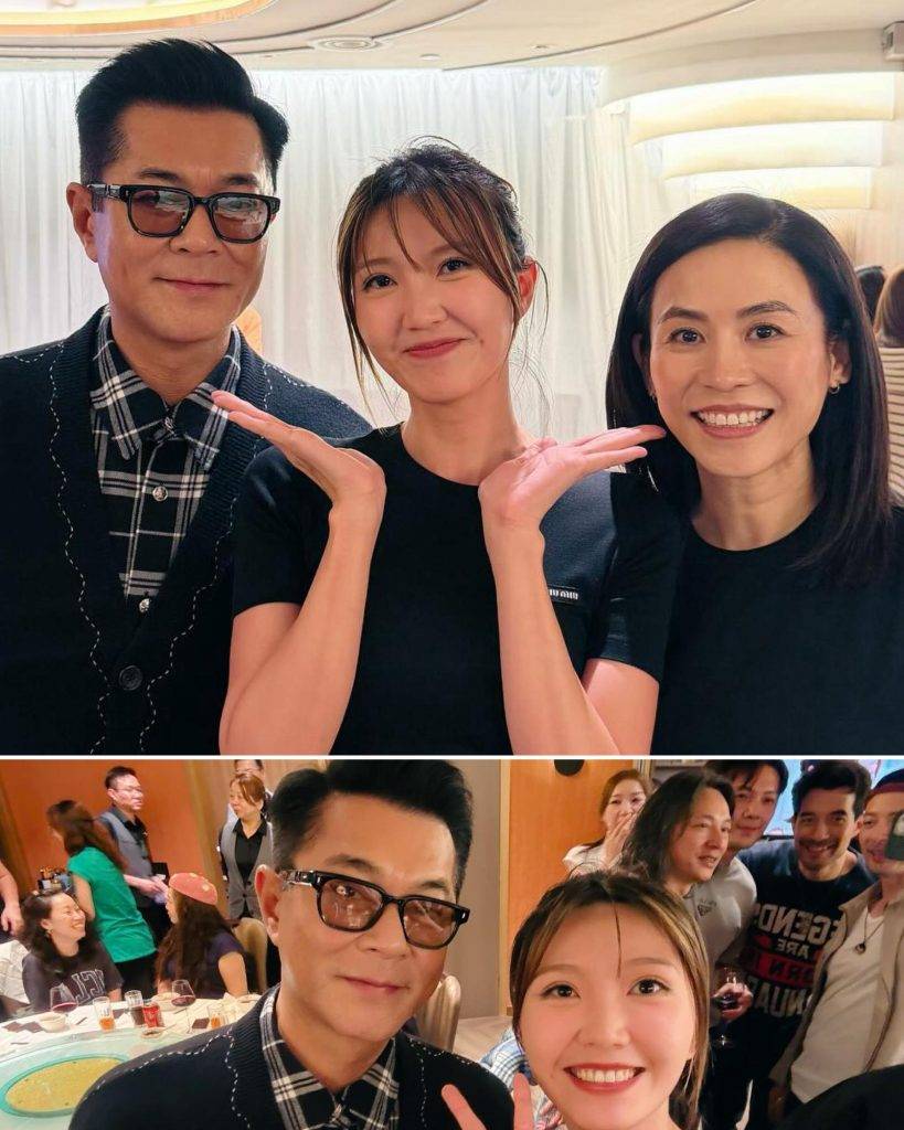 巨塔之后 陳煒 聖節晚上 。《巨塔之后》大結局飯聚,竟然有特別嘉賓古天樂,劇中女主角之一嘅吳若希同古生影相之餘,仲成功爭取同宣萱&古生一齊影~ 吳若希開心表示:「今個Halloween ,好幸福啊!!!!佢哋兩個真係好襯呀!!!!淨係見到佢兩個都覺得好幸福啊~!」(圖片來源:吳若希)