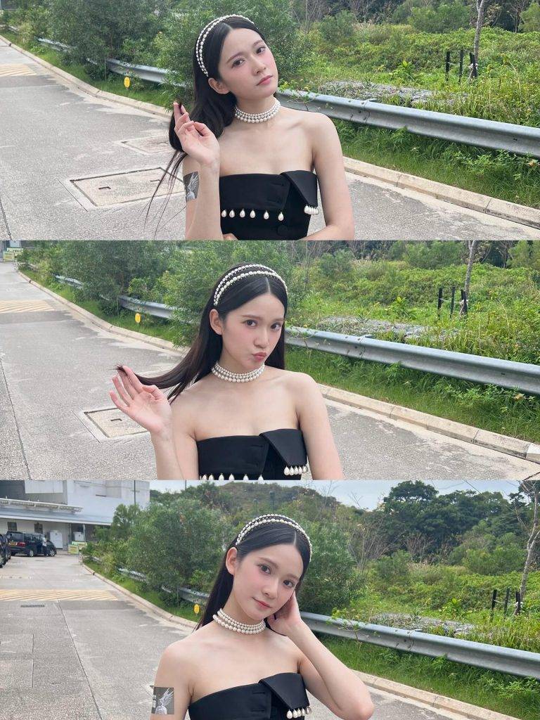 叱咤樂壇流行榜 mc張天賦 公主風小黑裙。(圖片來源:雲浩影IG)