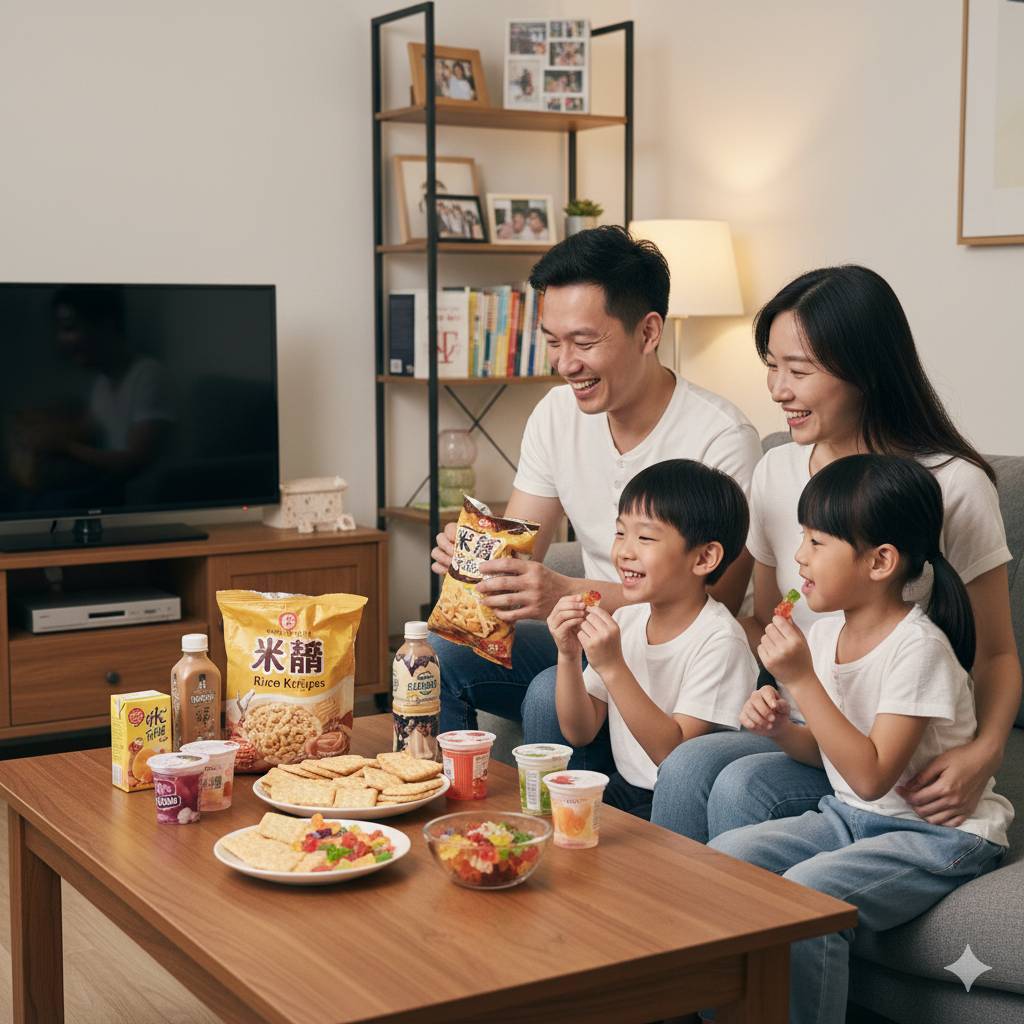 小學生零食 (圖片來源:AI生成圖片,示意圖)