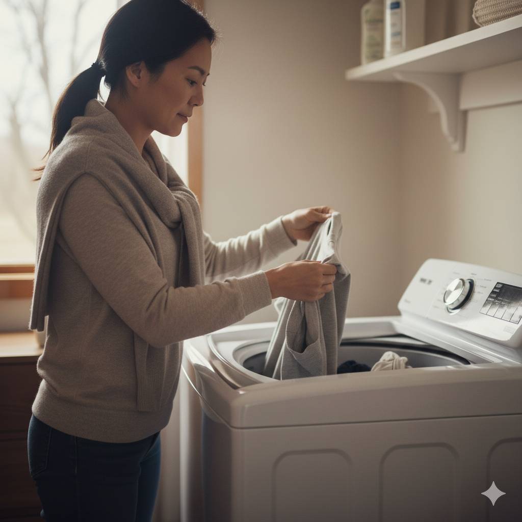 換季洗衫 (圖片來源:AI生成圖片,示意圖)