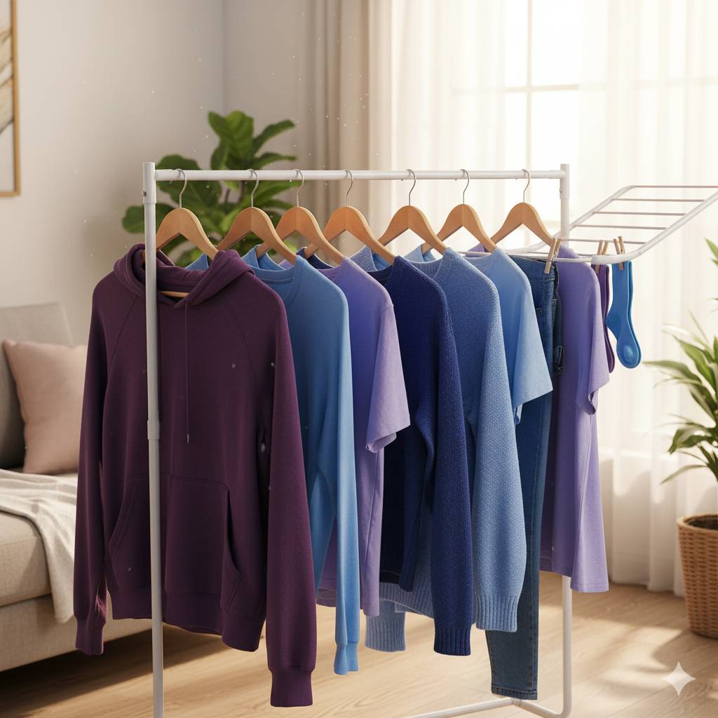 換季洗衫 (圖片來源:AI生成圖片,示意圖)