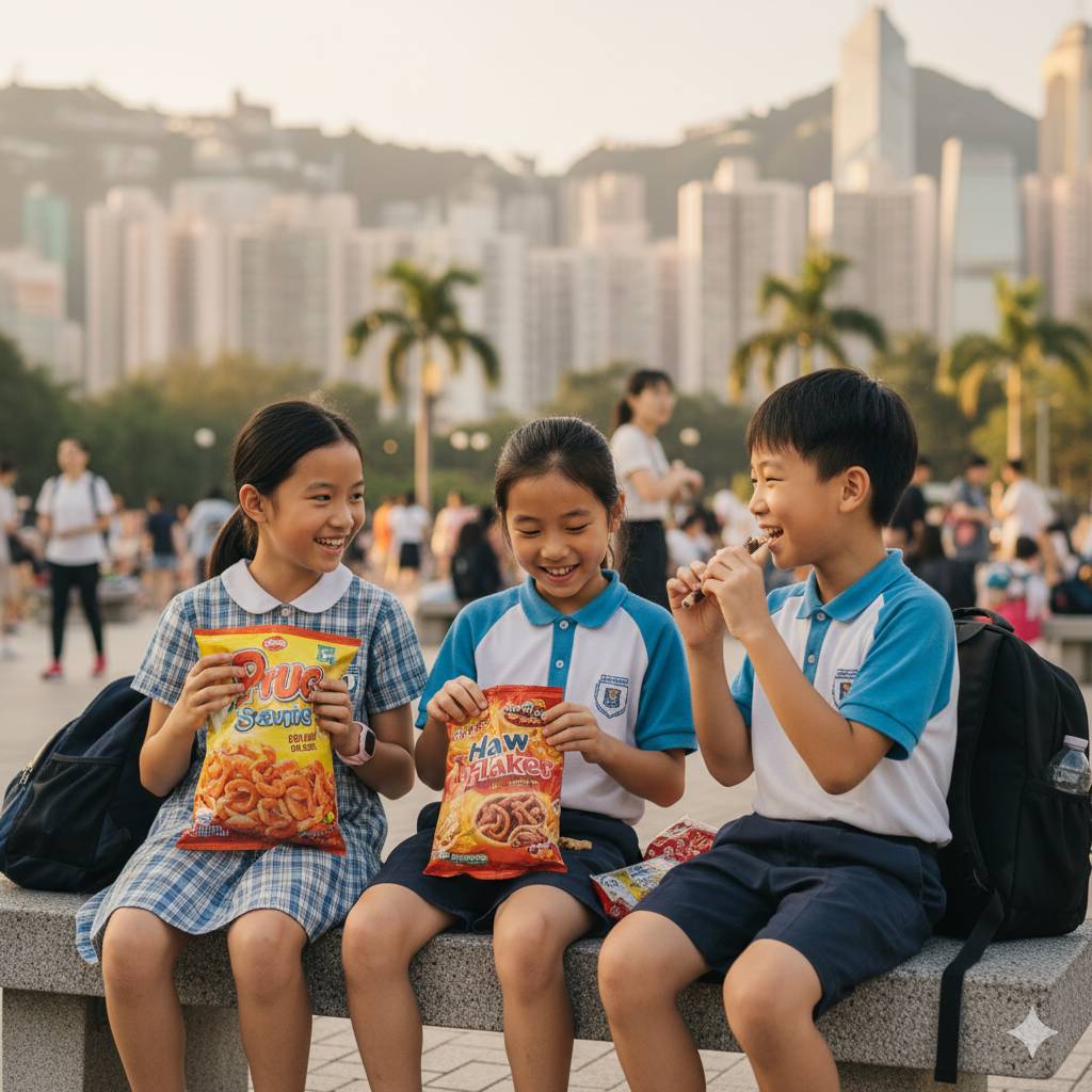 小學生零食 (圖片來源:AI生成圖片,示意圖)