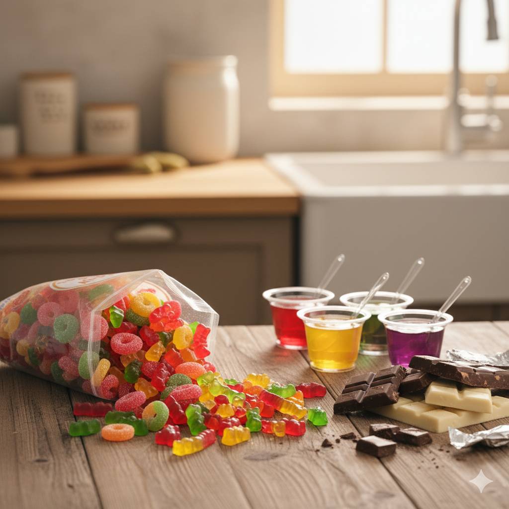 小學生零食 (圖片來源:AI生成圖片,示意圖)