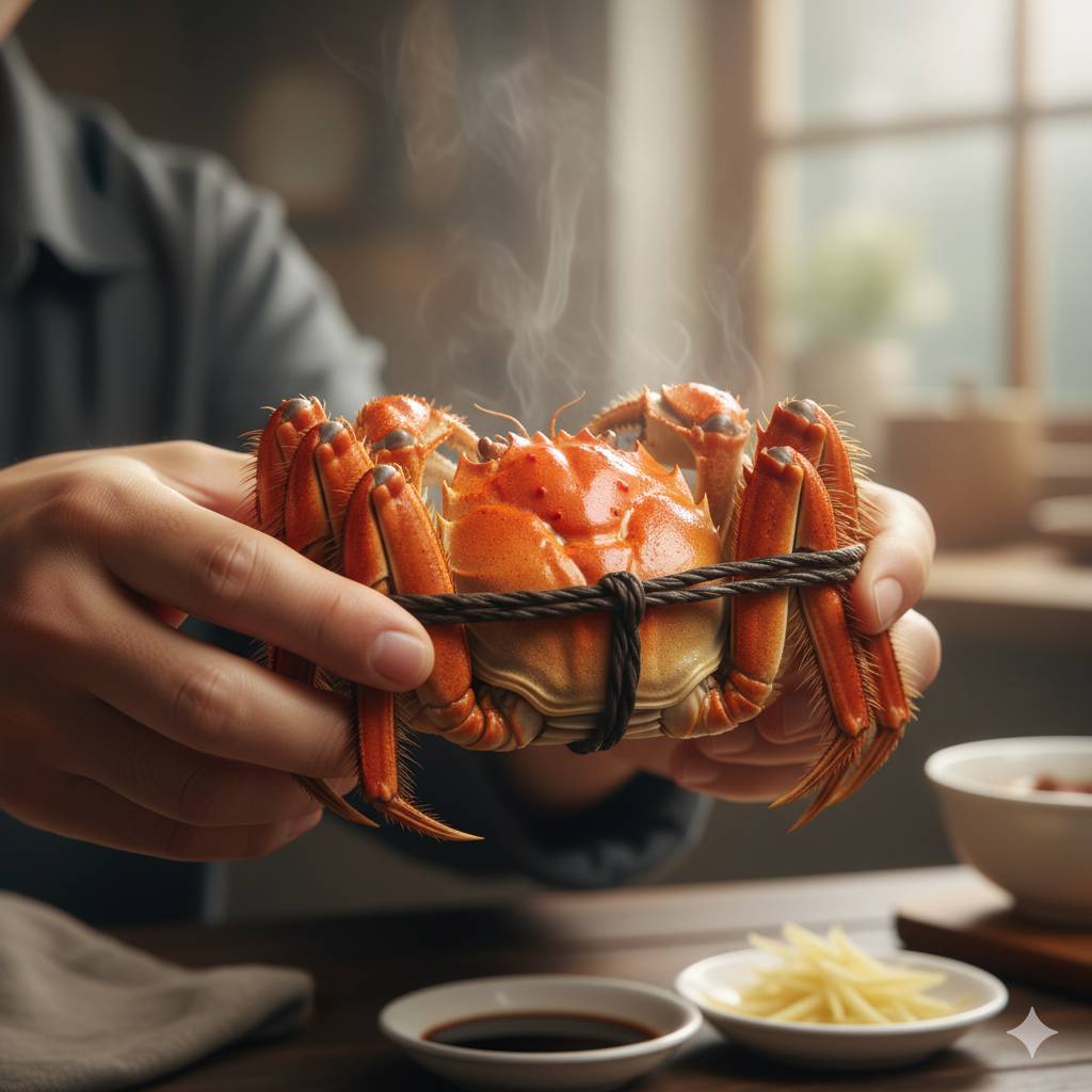 大閘蟹 (圖片來源:AI生成圖片,示意圖)