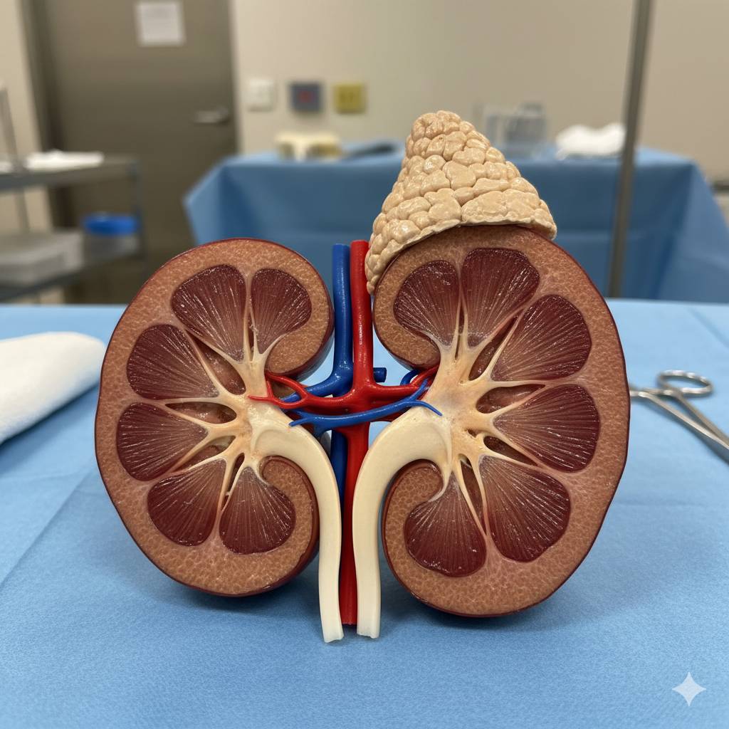 腎癌 (圖片來源:AI生成圖片,示意圖)