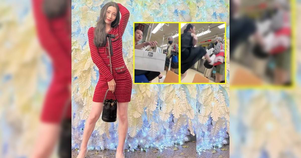 關愛座｜「地鐵踢飛阿婆」長腿美女是男兒身 高材生道歉還原真相 高EQ回應性別問題