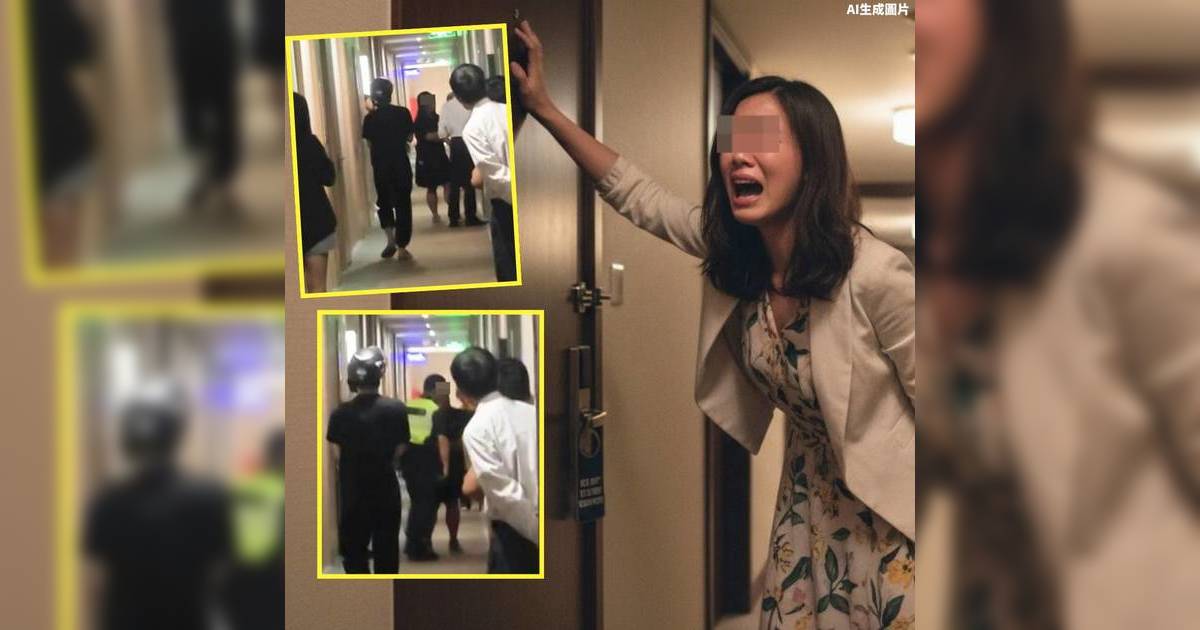 公務員老公隔離房偷情斷正 港妻北上捉姦片瘋傳 怒爆公務員老公全名 親揭小三容貌
