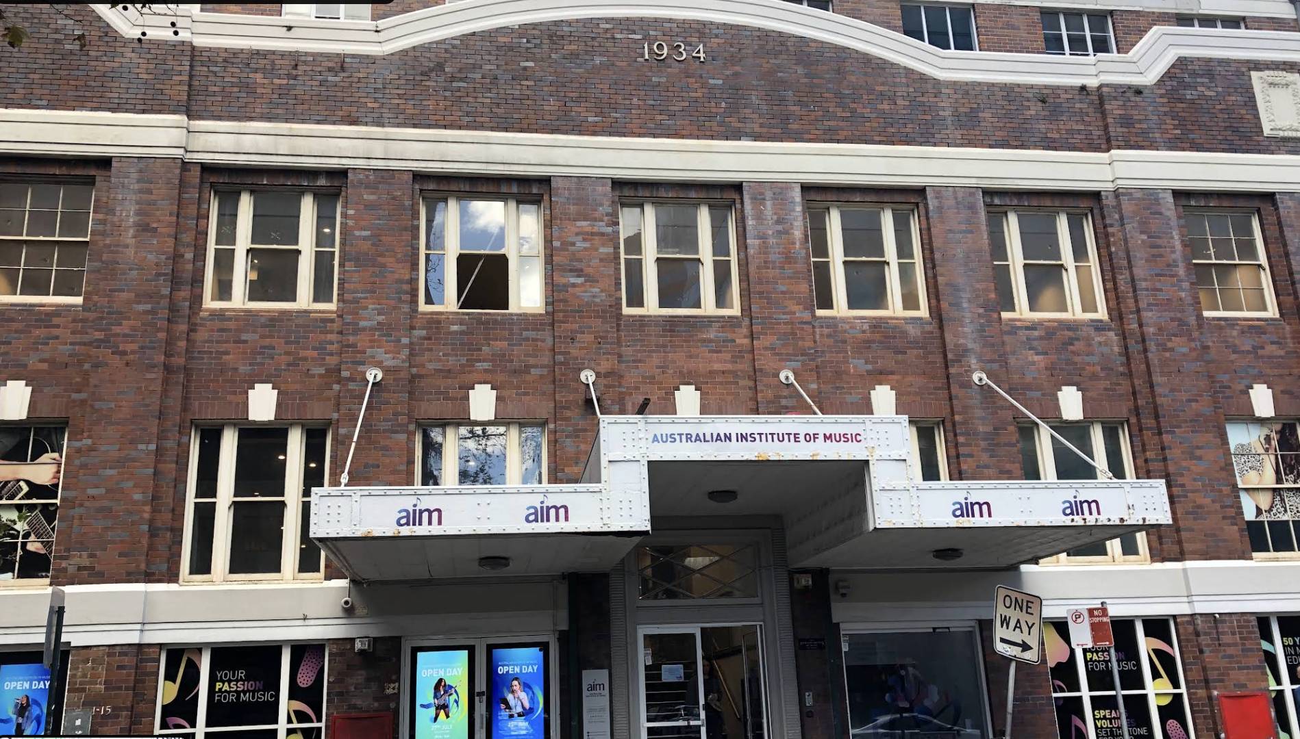 謝霆鋒 張栢芝 澳大利亞音樂學院(Australian Institute of Music)(圖片來源:地圖)