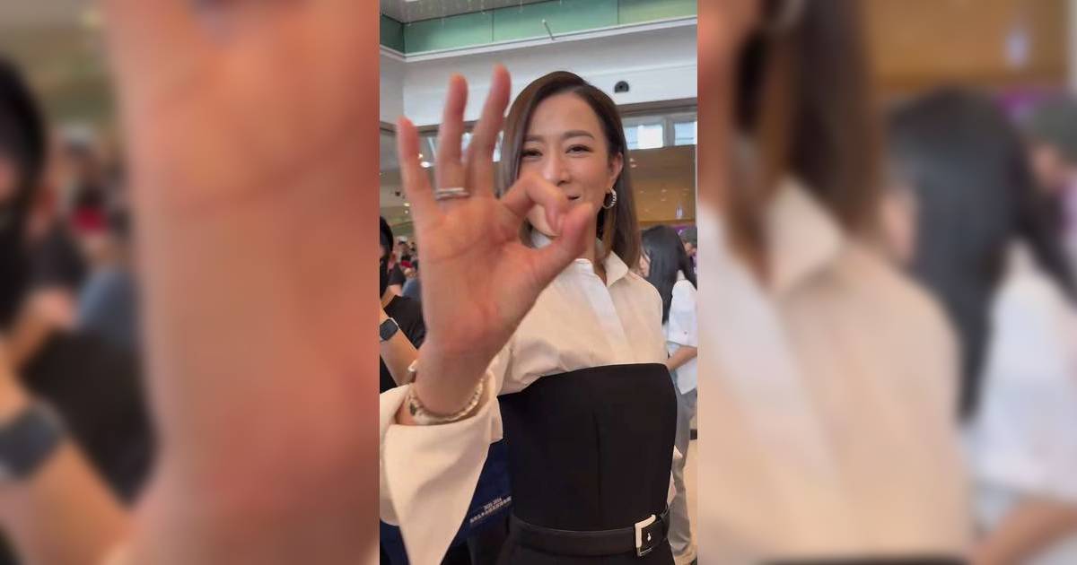 佘詩曼與粉絲零距離 《新聞女王2》宣傳現場溫馨一幕網民激讚