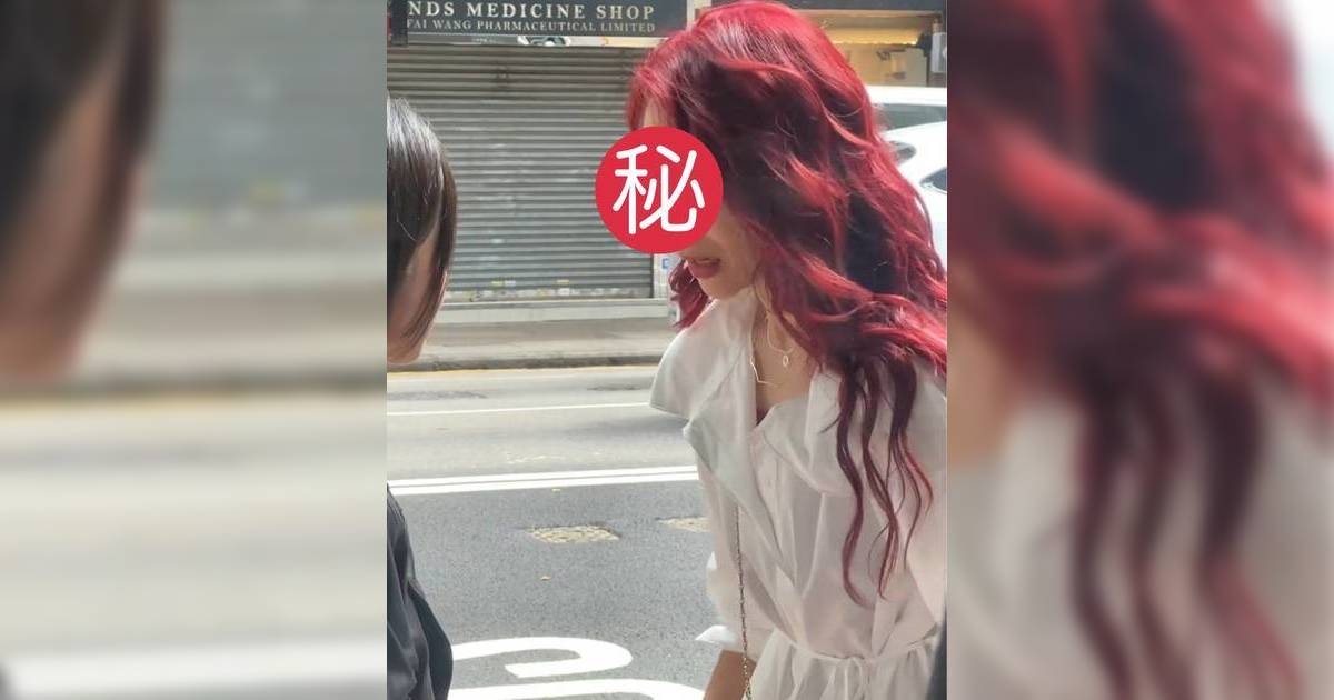 52歲視后相隔8年重返TVB 街頭拍劇被捕獲 紅髮造型夢回呢個經典角色！