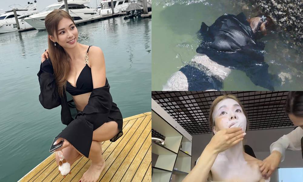 新聞女王2｜28歲廖慧儀親身上陣演1秒浮屍！驚悚「屍體妝」花絮曝光網民：睇到毛骨悚然