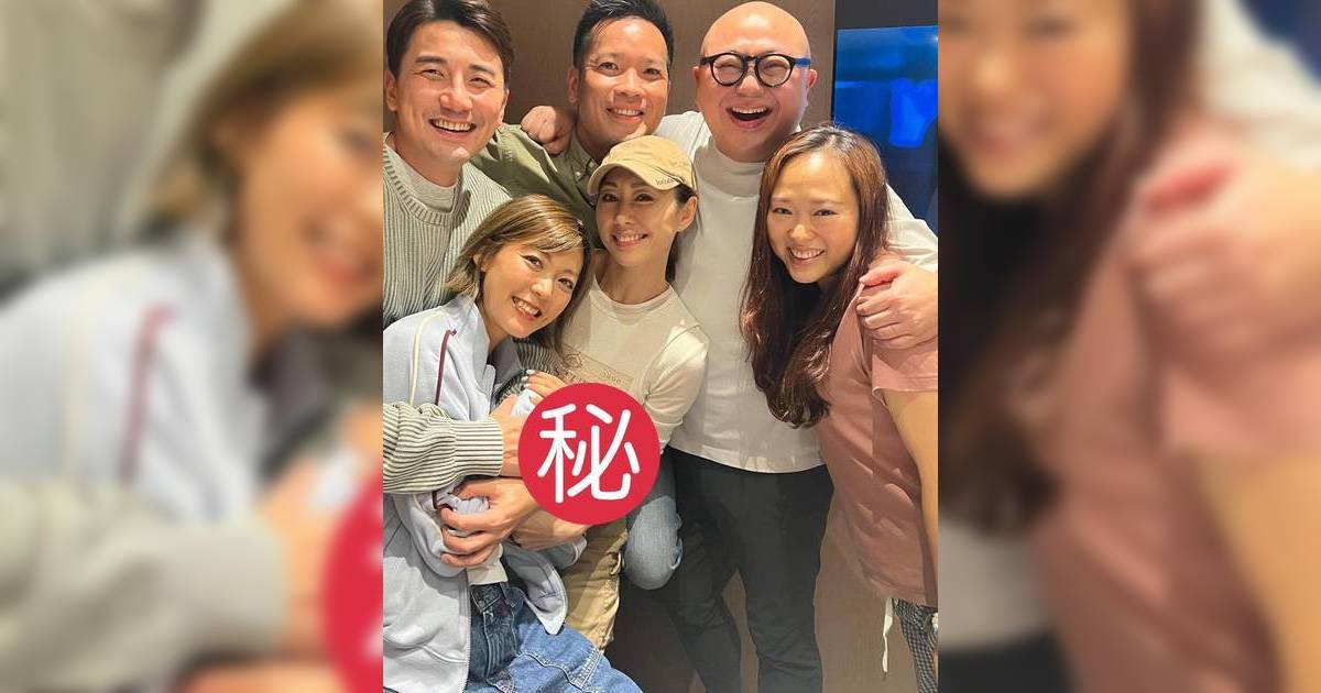 胡定欣請食飯感謝兩大媒人紅娘之恩  合照一細節再惹懷孕猜測