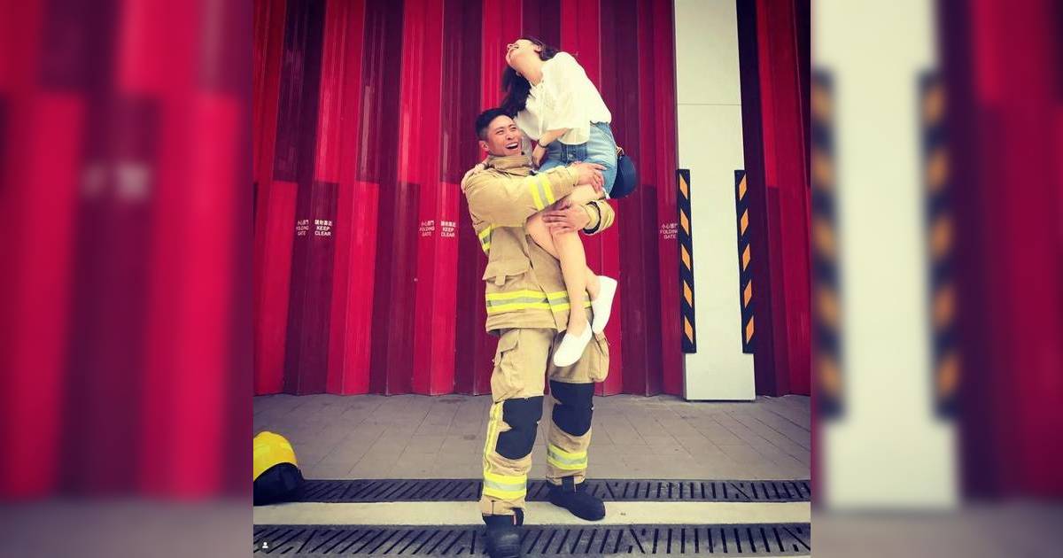 37歲宏福苑殉職消防員何偉豪傳下月結婚 緊抱10年女友帖文惹心碎 網民：冇以後喇